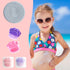 2Pcs Sunscreen Applicator for Kids - Sunblock Brush with Protective Case, Sun Lotion Applicator with Cleaning Pad