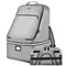 SINVICKO Car Seat Travel Bag,Padded Car Seats Backpack with Steel Cable Handle and