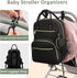 Diaper Bag Backpack, Baby Essentials Diapers Bag with Pacifier Case, Stylish Large Capacity Travel Backpack for Baby