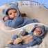 17-Inch 3+ BABESIDE Lifelike Reborn Baby Dolls Boys - Real Baby Feeling Realistic-Newborn Baby Doll Soft Vinyl Real