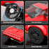 Set 332 Mould King Super Sports Car Building with Display Case, Piece Race Car Model Construction Toy for Boys