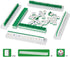 Larcele Micro Building Blocks Set, DIY Mini 3D Building Toy Bricks,498 Pieces KLJM-09 (Mahjong)