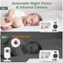 HelloBaby HB30 8 1000ft 2.4 inch Video Baby Monitor with Digital Camera and Audio, No WiFi No App Safety Baby Monitor