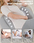 YZCCtixi Pregnancy Pillows for Sleeping, Memory Foam Maternity Pillow with Cooling Pillowcase, Support for Back Belly