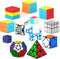 Vdealen 12 Pack Speed Cube Set Puzzle Cube Pack, 2x2 3x3 4x4