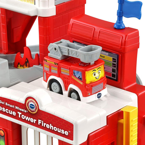 Playset VTech Smart Wheels Firehouse Rescue