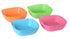 Bakerpan Silicone Bowls for Babies and Toddlers, Camping and Travel Bowls, Set of 4, Multi