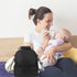 Insulated Black Bottle Cooler Bag for Travel Nursing & Milk Storage