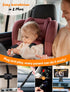 Kidsneed 7-Inch Setup 360 1080P Baby Car Camera Baby Monitor for Car with USB Plug and Play Easy Degree Rotating