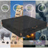 600D Handles,7.7 snap73.6" 73.6" 8" Square Sandbox Cover, Made Heavy Duty for Children's Sandbox Protection Kids