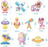 10 Sets 720+ 3-8 iGetooy DIY Mosaic Stickers for Kids, Space Art Craft Kit with Stickers, Travel Toys for Kids