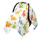 Mazeann Cartoon Colorful Dinosaurs Car Seat Cover Baby Breathable Soft Infant Carseat Covers