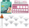 LOZAEVE Big Wider Angle (105 Degree) Flange Sizing Kit with 10PCS 13/14/15/16/17mm Flange
