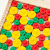 11-1/2'' 7'' Bits and Pieces - Mikado Rules Wooden Board Game-A Classic Wooden Land Mine Board Game Family Game - Board