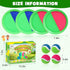 Toss Catch Ball Outdoor Toy, Upgraded Kid Game for Beach & Backyard Fun, Indoor Family Toy for Ages 3-12 with 4 Paddles
