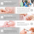 15 1 Set 01 Baby Grooming Kit, in Portable Baby Safety Care with Hair Brush Comb Nail Clipper Nasal Aspirator etc