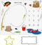 Baby Monthly Milestone Blanket Go Fishing, 48x40in Newborn Memory Blanket BTZDME3