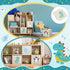 Aliceset 9 Pcs Foldable Animal Cube Storage Bins, 11 x 11 Inches Fabric Toy Box for Home Kids Room Closet