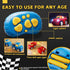 WATUDOU 1-3 2-4 3-5, 2 Pack 2.4 2 3 4 5 6 Remote Control Car for Toddlers Cartoon GHz RC Cars for Kids, Electric Hobby