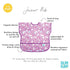 1-3 Bumkins Short Sleeve Bib for Girl or Boy, Toddler and Kids for Years, Large Size, Essential Must Have for Junior
