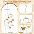 Colingmill 4210 Inch Butterfly Crib Mobile Handmade Brass Ceiling Hanging for Baby Nursery Girls Butterfly Hanging