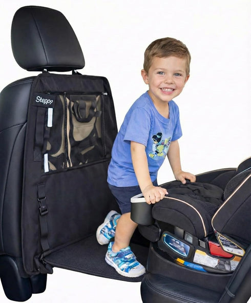 Steppy Car Seat Step - A Seat Protector Mat with Built-in Step