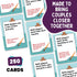2 The Couples Painting Game Date Night Card & Painting Kit | Fun DIY Activity with Prompts, Challenges & Questions