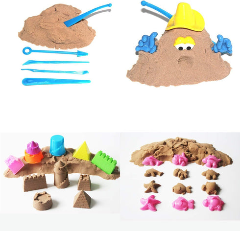 MUKOOL 42pcs Sand Molding Tools Activity Set Compatible with Any Molding Sand
