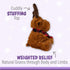 Warm Pals Rory Reindeer 1.5lbs Cozy Microwavable Lavender Scented Heated Plush Toy Bedtime Comfort Plushie