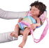 BABESIDE Baby Doll Carrier Accessories with 2Pcs Diapers for 12-18 Inch Dolls, Adjustable Straps