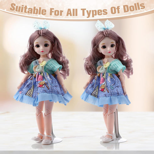 6 12 Inch 18 Inch Yaocom Pcs Adjustable Doll Stands for to Dolls Display Stand with Expandable Waist Wire Action Figure