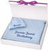 Personalized Baby Blanket Gift Box, 100% GOTS Organic Certified, Customized Swaddle Blanket