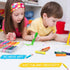 Tempera Paint Sticks, 12 Bright Colors, Quick Drying, Easy to Color and Washable Crayons for Kids