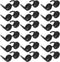 Toyvian 60PCS Miniature Doll Sunglasses, Plastic Glasses Decor for DIY Accessories and Dressing Supplies