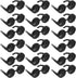 Toyvian 60PCS Miniature Doll Sunglasses, Plastic Glasses Decor for DIY Accessories and Dressing Supplies