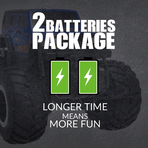 Amphibious Remote Control Car Toys for Boys - 2.4GHz 1:16 All Terrain Off-Road RC Car, Waterproof Monster Truck