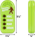 Archie McPhee 3.5" 4 : Emergency Bigfoot - Electronic Sound Maker, Handheld Device, Sasquatch Noises: