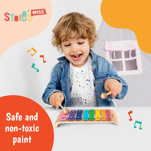 STOIE'S Xylophone for Toddlers 1-3 - Montessori Baby Toy for Kids Ages 5-14, Xylophones for 1 Year Old