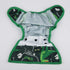Hibaby Gusset One Size Cloth Diaper Cover Snap With Double (Dinosaur)
