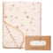 Baby Blanket with Dotted Double Layers Muslin Soft Swaddle Blanket Cotton Neutral