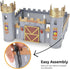 Liberty Imports Medieval Castle Kingdom Knights Action Figure Toy Army Playset with Castle and Accessories