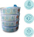 Generic 4 Pack, 1120 Diaper Pail Refill Bags Compatible with Diaper Genie Essentials Odor Lock, Lavender Scent, Holds