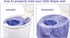 Pack, 25 Count, 13-Gallon Ubbi Diaper Pail Plastic Bags, Disposable Baby Waste Bags, Single Bags
