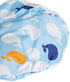 Kushies Baby Waterproof Training Pant (33-38 Pounds), Large, Blue Whales