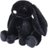 Apricot Lamb Toys Plush Bunny Rabbit, Stuffed Animal with Fluffy Soft Ears (Black, Small-8")