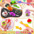 200 KissFuture PCS Prefilled Easter Eggs with Toys Inside, Easter Eggs Filled for Egg Hunt, Easter Basket Stuffers