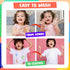 16 50 Set 1, 2, 3, 4 5 Chalkola Washable Dot Markers for Toddlers | w/ Page Coloring Activity Book Kit, Bingo Daubers |