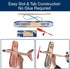 Balsa Wood Airplane Kits - Set of 4 Wooden Airplane Toys, 2 Rubberband Powered and 2 Glider Planes