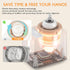 Waterless Baby Bottle Shaker and Warmer, Fast Heating & Automatic Mixing for Formula, Adjustable Temperature, Quiet