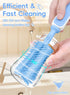 360 2000mAh Electric Baby Bottle Brush Cleaner for Travel BPA-Free Silicone, One-Button Deep Cleaning, Rechargeable